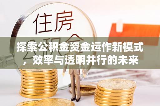 泉州探索公积金资金运作新模式，效率与透明并行的未来