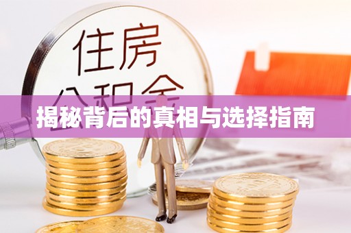 泉州揭秘背后的真相与选择指南
