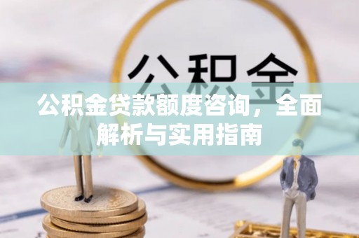 泉州公积金贷款额度咨询，全面解析与实用指南