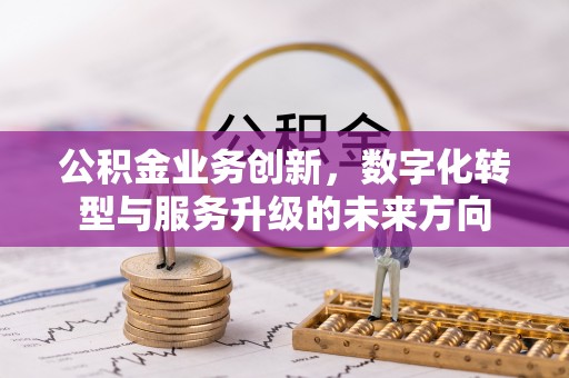 泉州公积金业务创新，数字化转型与服务升级的未来方向