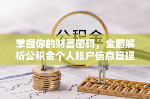 泉州掌握你的财富密码，全面解析公积金个人账户信息管理与优化