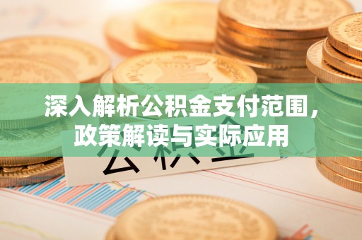 泉州深入解析公积金支付范围，政策解读与实际应用