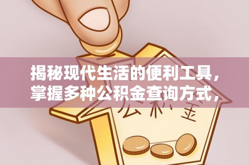 泉州揭秘现代生活的便利工具，掌握多种公积金查询方式，让财富管理更轻松