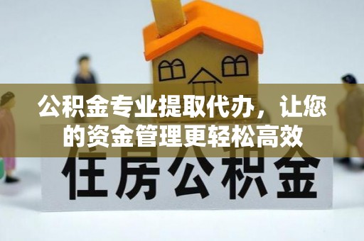 泉州公积金专业提取代办，让您的资金管理更轻松高效