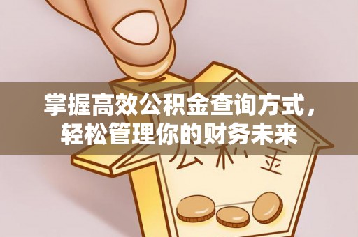 泉州掌握高效公积金查询方式，轻松管理你的财务未来