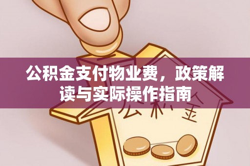 泉州公积金支付物业费，政策解读与实际操作指南