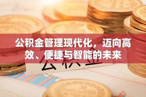 泉州公积金管理现代化，迈向高效、便捷与智能的未来