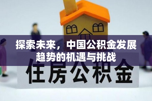 泉州探索未来，中国公积金发展趋势的机遇与挑战