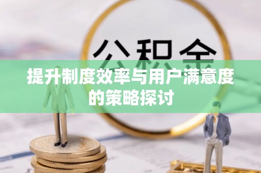 泉州提升制度效率与用户满意度的策略探讨